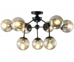 Люстра МОДИ черная d68 h40 E27 9*40W Kink light 07535-9,19