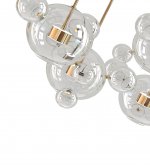 07545-4(7AS),21 Подвес Галла прозрачный w230*65 h200 Led 98W (3000K) Kink light