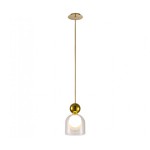 07567,21-33 Подвес Дана прозрачный d16 h120 G9 1*5W (Led лампа в комплекте, 3000К) Kink light