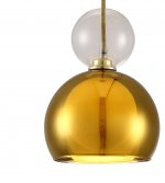 07568,33-21 Подвес Амалия золото d16 h121 G9 1*5W (Led лампа в комплекте, 3000К) Kink light