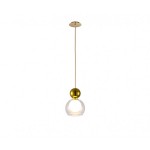 07568,21-33 Подвес Амалия прозрачный d16 h121 G9 1*5W (Led лампа в комплекте, 3000К) Kink light