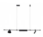 Kink Light 07616-115L,19 Подвес Ристо черный w115*12 h160 Led 15W (4000K)