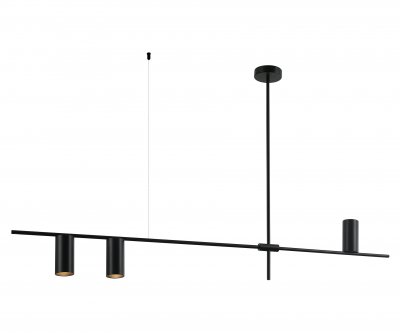 Kink Light 07621-3,19 Люстра Рия черный w126*6 h85/55/45 GU10 3*10W