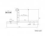 Люстра РИЯ черный/бронза w125*6 h72 GU10 3*10W Kink light 07621-3,20