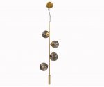 07622-4A,20 Люстра Ирда бронза d15 h120 E27 4*40w Kink light