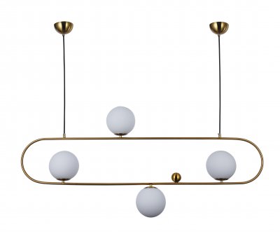 07638-4A,20 Подвес Калле бронза d120 h90 Е14 4*7W (4000K) (Led лампы в комплекте) Kink light
