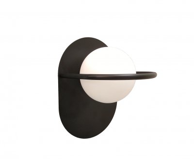 07641,19 Бра Мион черный d20 h30 E14 1*40w Kink light