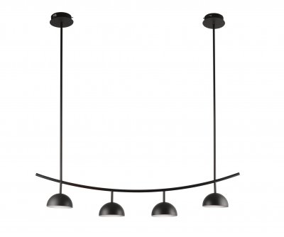 Kink Light 07652-4,19 Люстра Стиви черный w120*15 h120 Led 40W (4000K)