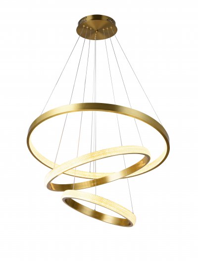 Люстра со светодиодными кольцами Kink light 7663,36 Люстра со светодиодными кольцами Kink light 7663,36