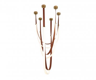 Kink Light 07689-120+150+180,04 Подвес Лирд коричневый Kink Light 07689-120+150+180,04 Подвес Лирд коричневый