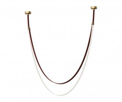 Kink Light 07689-150,04 Подвес Лирд коричневый h150 (длина ремня 300см) Led 92W (4000K)