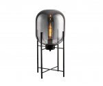 Kink Light 07708-1F,19(16) Торшер Лорейн черный/серый d38 h100 E27 1*40W комплект состоит из 2х коробок