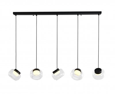 07724-5L,19 Люстра Дайни черный