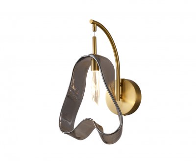 07802,36(16) Бра Авиора латунь/серый 07802,36(16) Бра Авиора латунь/серый