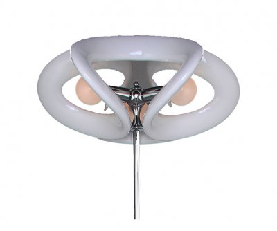 Торшер УЗЕЛ белый h-180 d-55 E27 3*40w Kink light 07829T,01