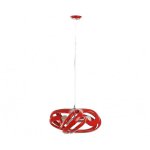 Подвесной светильник ТОДЕС красный h-120 d-58 E27 3*15w (LED лампы в комплекте) Kink light 7890,06