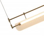 Kink Light 08021-150P,20 Подвес Аника бронза w150*10 h150 Led 32W (3000K)