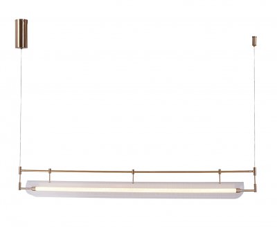 Kink Light 08021-150P,20 Подвес Аника бронза w150*10 h150 Led 32W (3000K)