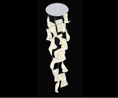 08035-20A,02 Люстра каскадная Лиора хром Led 200W 08035-20A,02 Люстра каскадная Лиора хром Led 200W