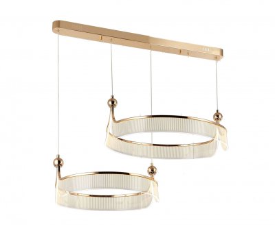 Kink Light 08045-80+60,37 Подвес Риваль французское золото d80+60 L115 h150 Led 99W (3000K) Kink Light 08045-80+60,37 Подвес Риваль французское золото d80+60 L115 h150 Led 99W (3000K)