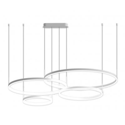 Kink Light 08204,01PA(4000K) Подвес димм. Тор белый Led 174W