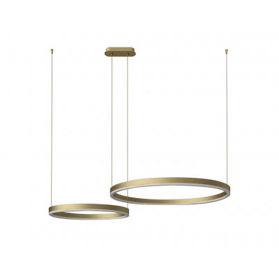 Kink Light 08219,33P(3000K) Подвес Тор мат.золото d40+60