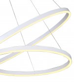 08220,01A(4000K) Подвес диммируемый Тор белый d80+60 h150 Led 86W (4000K) Kink light