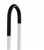 08271,19(3000K) Подвес Канто черный d14 h200 (высота корпуса светильника h36) Led 12W (3000K) Kink light