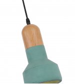 Подвесной светильник СПАРК зеленый d12 h80 E27 1*40w Kink light 8316,07