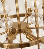 08406-8,20 Люстра Амалия бронза d85 h76 E14 8*40W+ E27 4*40W (лампами не комплектуется) Kink light