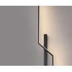 Kink Light 08411-80L,19(3000K) Бра Твист черный Led 13W