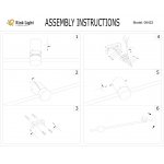 Kink Light 08423-80,20(3000K) Бра Локи бронза Led 16W