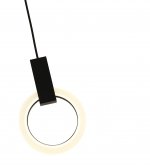 Светильник кольцо 200мм Kink light 8430-20,19 черный
