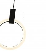 Светильник кольцо 300мм Kink light 8430-30,19 черный