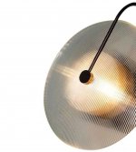 08438-2,19 Бра Мелисса черный/дымчатый d25 h30 Led 6W (4000K) Kink light