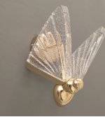 08444,33 Бра Баттерфляй золото w17*13 h20 Led 6W (3000K) Kink light