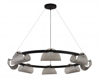 08447-8A,19(16) Люстра Каспи черный