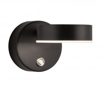 Kink Light 08450W,19 Бра Гайли черный w10*10*24 Led 10W (4000K)