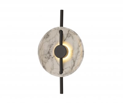 Kink Light 08451W,19(01) Бра Велси черный/белый d35 h50 Led 6W (3000K) Kink Light 08451W,19(01) Бра Велси черный/белый d35 h50 Led 6W (3000K)