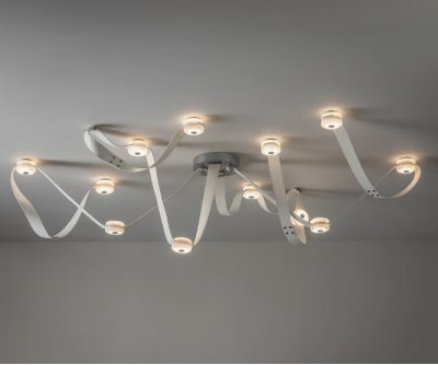 08462-12,01(02) Светильник Сола белый/хром 08462-12,01(02) Светильник Сола белый/хром