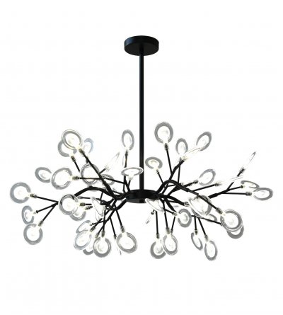 08462-54,19 Люстра Тирда черный d85 h70 G4 54*5W Kink light