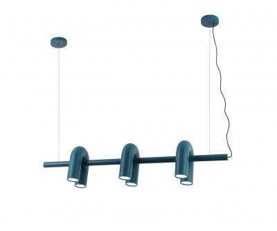 Kink Light 08465-3A,07 Подвес Канти лазурный Led 36W