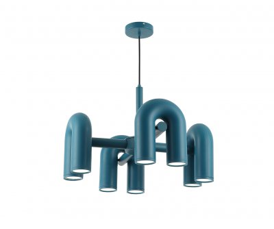 Kink Light 08465-4,07 Люстра Канти лазурный Led 48W