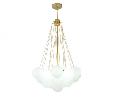 08476-19,33 Люстра Криста золото d50 h80 E27 3*40W Kink light