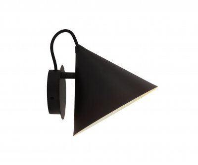 Kink Light 08482-W,19 Бра Райви черный w20*20 E27 1*60w