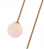 08488-20,20 Светильник полоточный Ирэн бронза w35*15 h120 G4 2*5W (4000K) (Led лампы в комплекте) Kink light