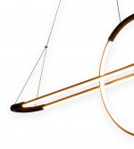 08492-1,19 Подвес Лия черный w120*12 h120 Led 62W (4000K) Kink light