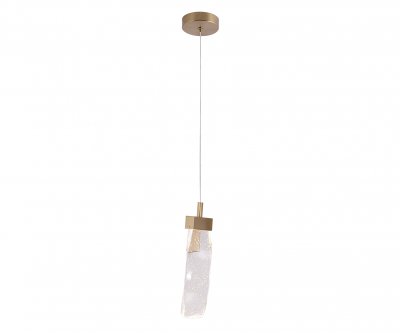 Kink Light 08511-1A,36 Подвес Астен латунь d10 h200 Led 6W (3000K)