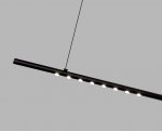 Kink Light 08557-150L,19 Подвес диммируемый Магни черный L150 h200 Led 24W (4000K) с пультом ДУ