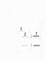 Светильник ГЕОМЕТРИЯ белый w10*7 h33,5 Led 6W (4000K) Kink light 8592,01